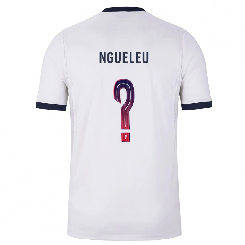 Danxen Mulher Camisola Soufiya Ngueleu #0 Branco Preto Vermelho Alternativa 2026/27 Camisa Brasil