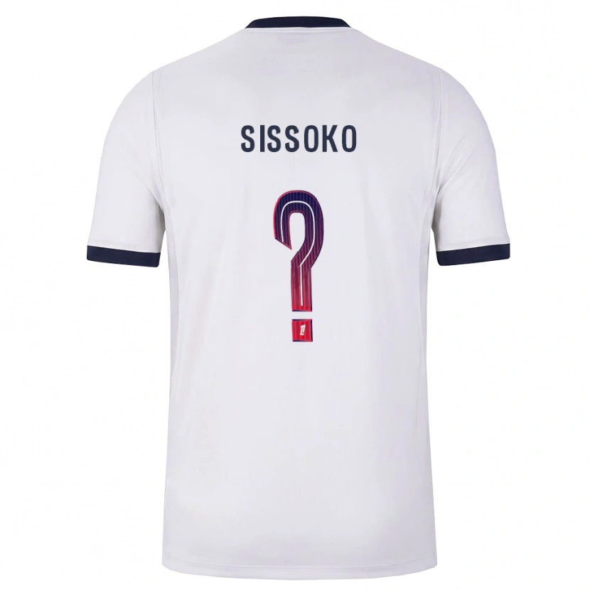 Danxen Mulher Camisola Nassiama Sissoko #0 Branco Preto Vermelho Alternativa 2026/27 Camisa Brasil