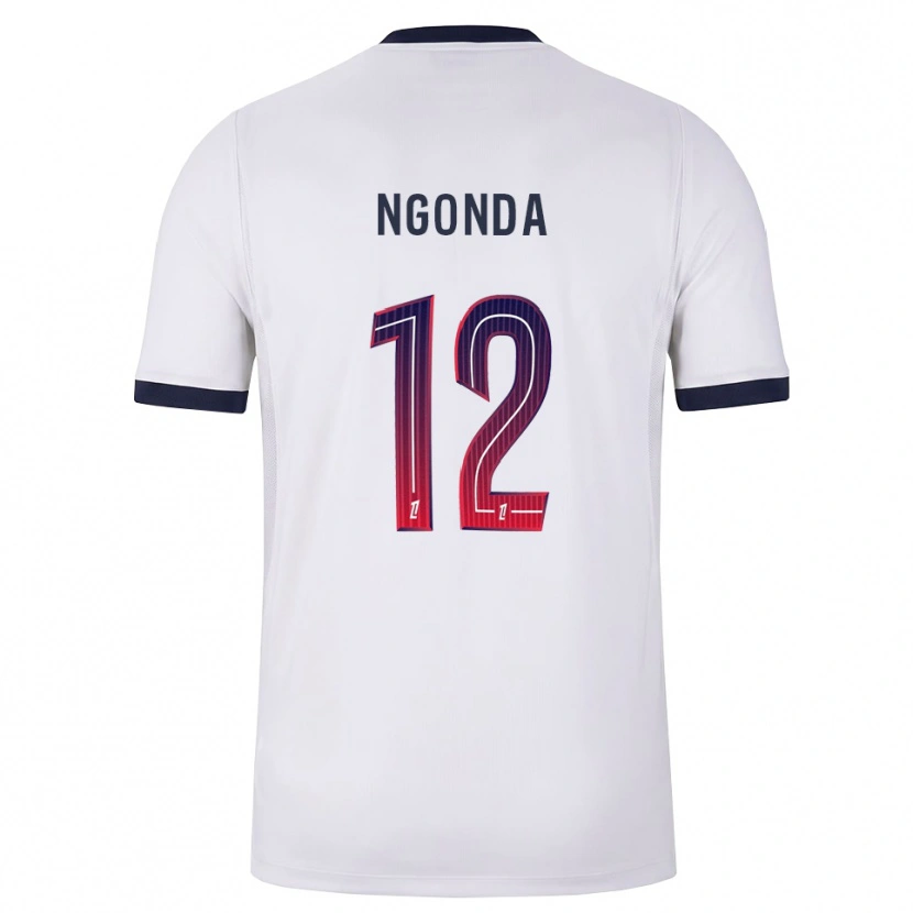 Danxen Mulher Camisola Merdi Ngonda #12 Branco Preto Vermelho Alternativa 2026/27 Camisa Brasil
