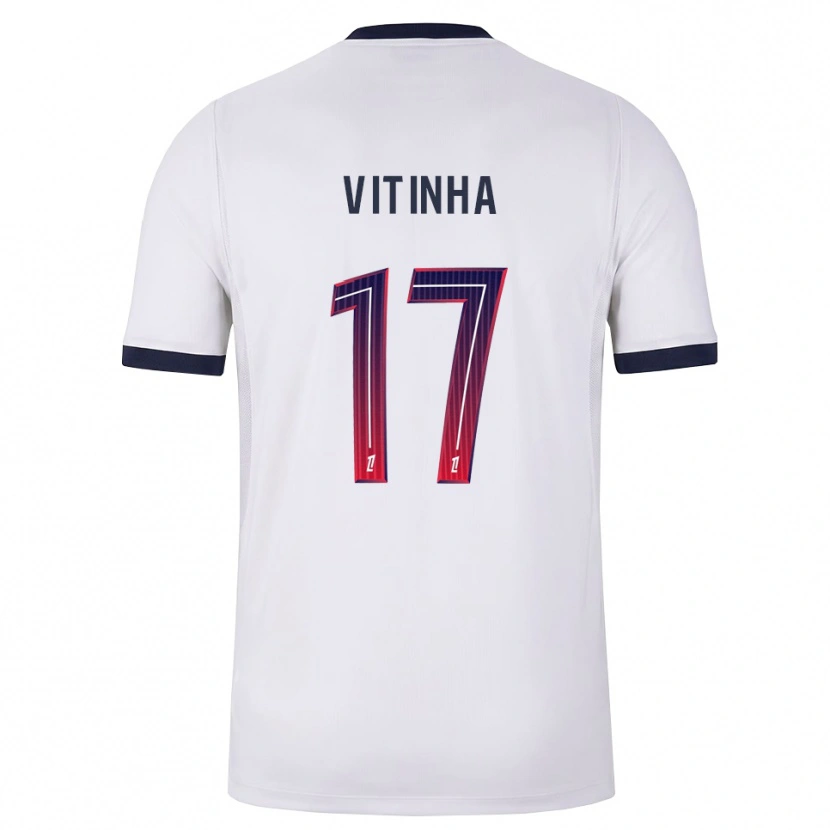 Danxen Mulher Camisola Vítor Machado Ferreira #17 Branco Preto Vermelho Alternativa 2026/27 Camisa Brasil
