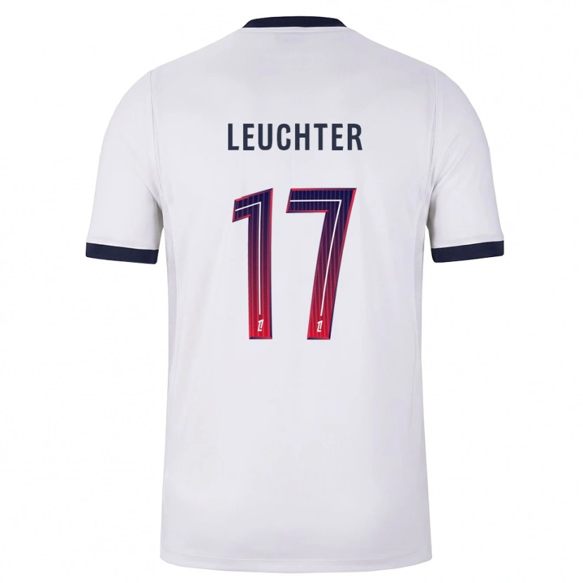 Danxen Mulher Camisola Romée Leuchter #17 Branco Preto Vermelho Alternativa 2026/27 Camisa Brasil