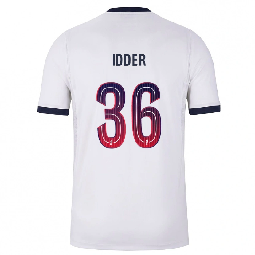Danxen Mulher Camisola Younes Idder #36 Branco Preto Vermelho Alternativa 2026/27 Camisa Brasil