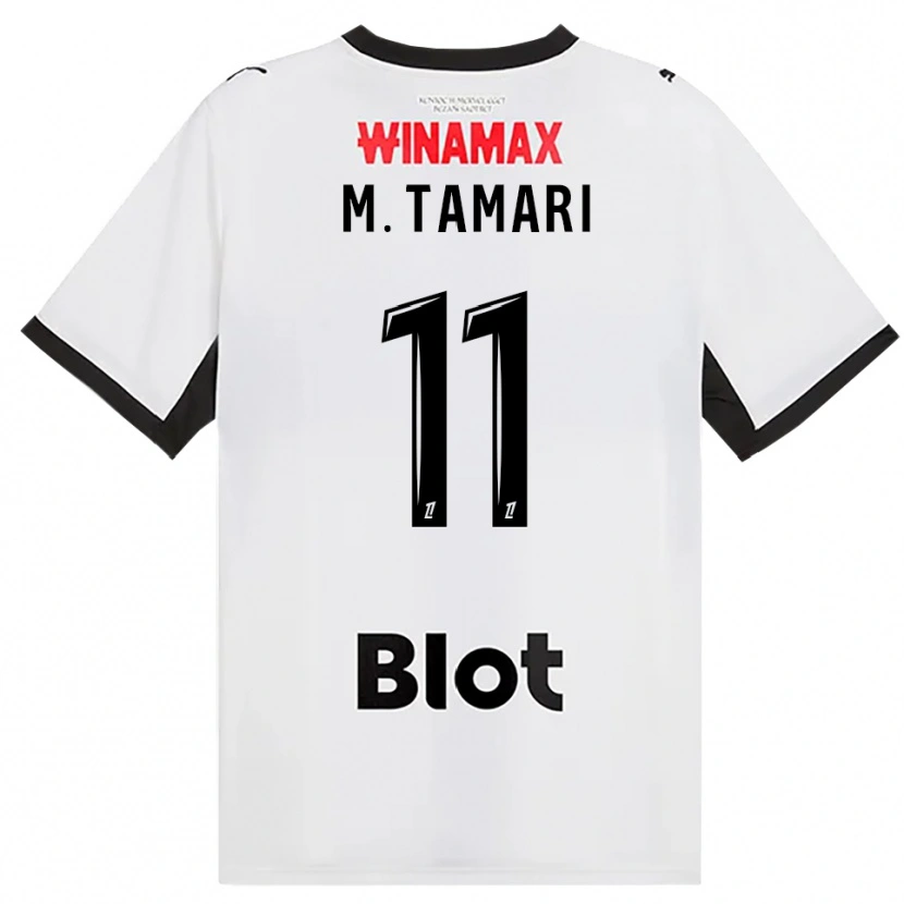 Danxen Mulher Camisola Mousa Al-Tamari #11 Preto Branco Vermelho Alternativa 2026/27 Camisa Brasil