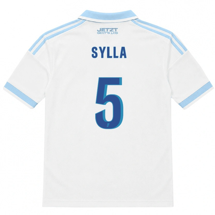 Danxen Mulher Camisola Abakar Sylla #5 Azul Céu Claro Branco Vermelho Alternativa 2026/27 Camisa Brasil