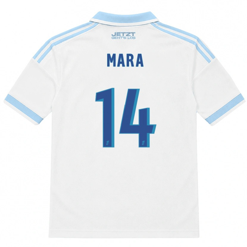 Danxen Mulher Camisola Sékou Mara #14 Azul Céu Claro Branco Vermelho Alternativa 2026/27 Camisa Brasil
