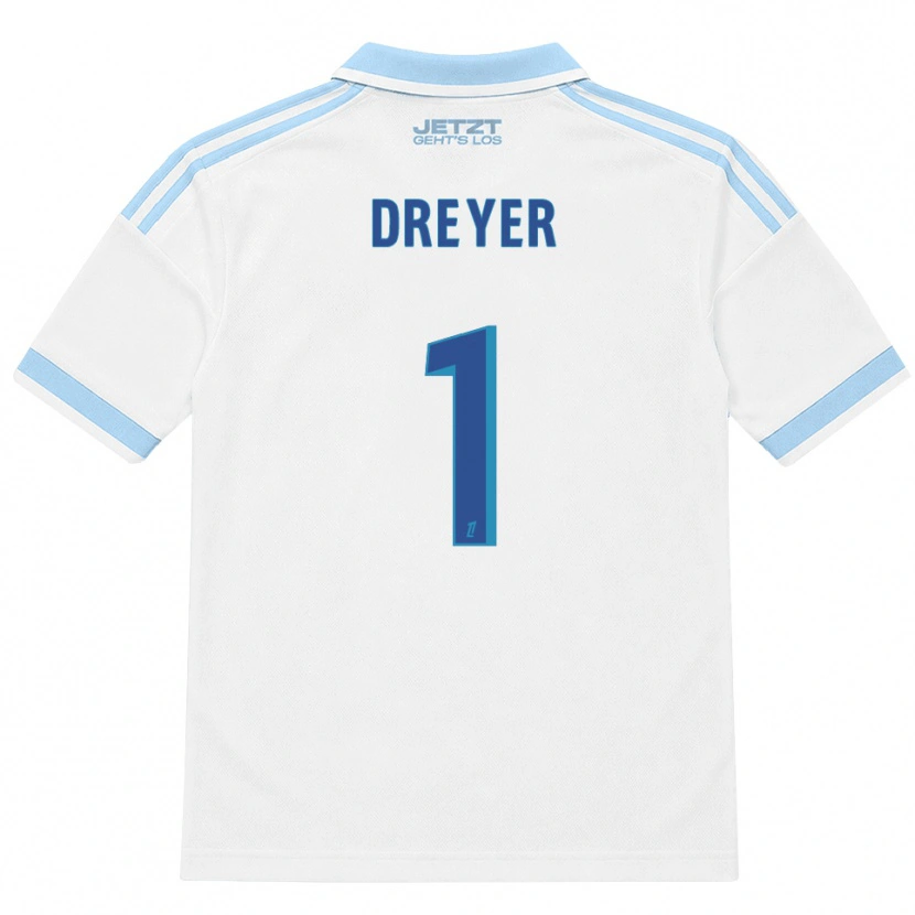 Danxen Mulher Camisola Matthieu Dreyer #1 Azul Céu Claro Branco Vermelho Alternativa 2026/27 Camisa Brasil