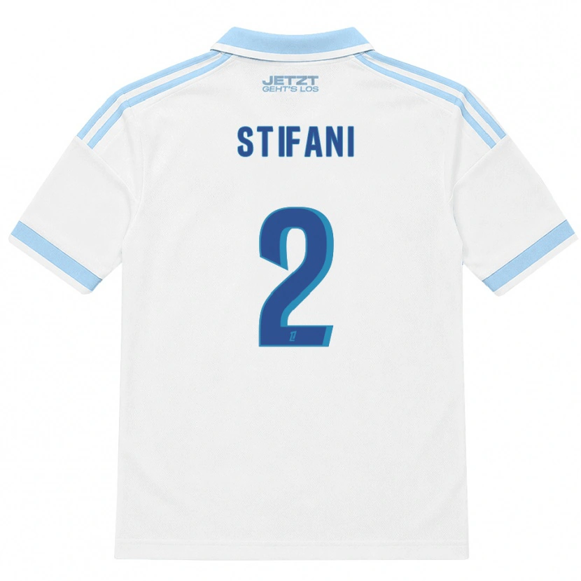 Danxen Mulher Camisola Nolaan Stifani #2 Azul Céu Claro Branco Vermelho Alternativa 2026/27 Camisa Brasil