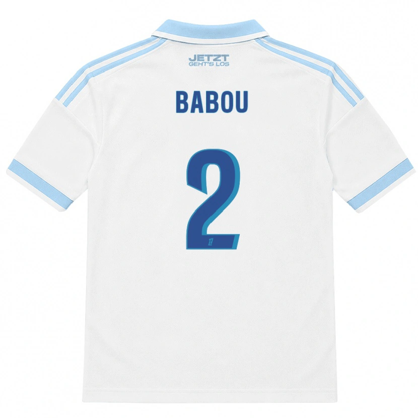 Danxen Mulher Camisola Marème Babou #2 Azul Céu Claro Branco Vermelho Alternativa 2026/27 Camisa Brasil