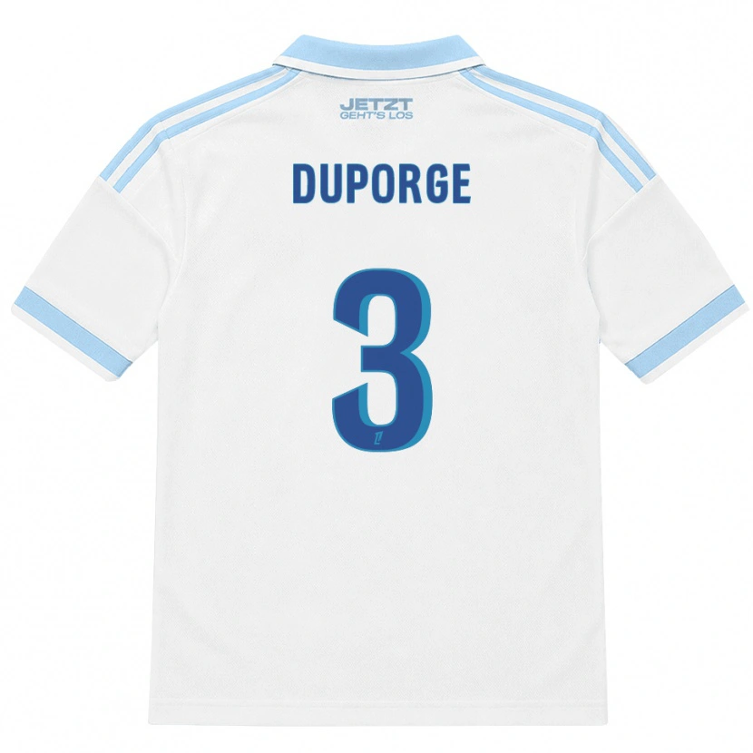 Danxen Mulher Camisola Morgane Duporge #3 Azul Céu Claro Branco Vermelho Alternativa 2026/27 Camisa Brasil