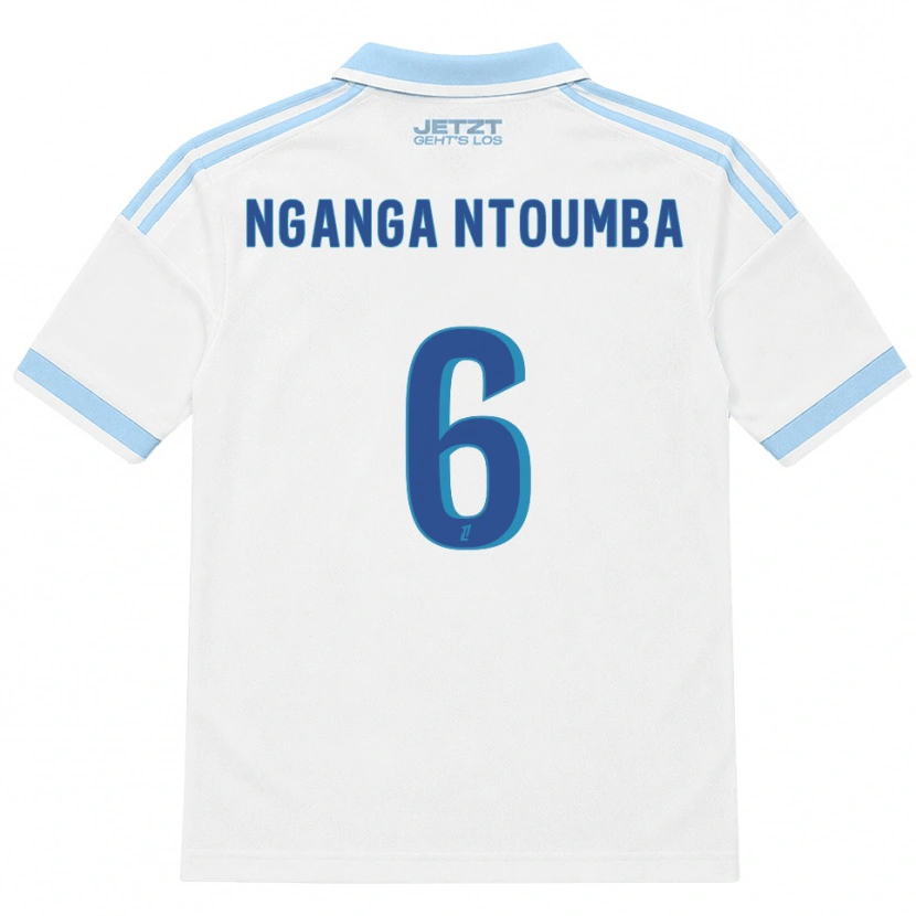 Danxen Mulher Camisola Monfils Nganga Ntoumba #6 Azul Céu Claro Branco Vermelho Alternativa 2026/27 Camisa Brasil