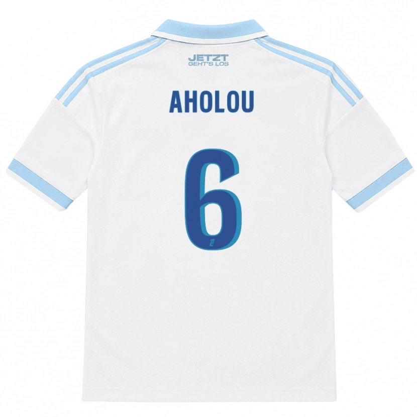 Danxen Mulher Camisola Jean-Eudes Aholou #6 Azul Céu Claro Branco Vermelho Alternativa 2026/27 Camisa Brasil