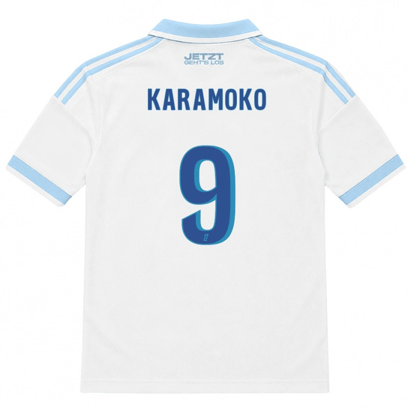 Danxen Mulher Camisola Isaac Karamoko #9 Azul Céu Claro Branco Vermelho Alternativa 2026/27 Camisa Brasil