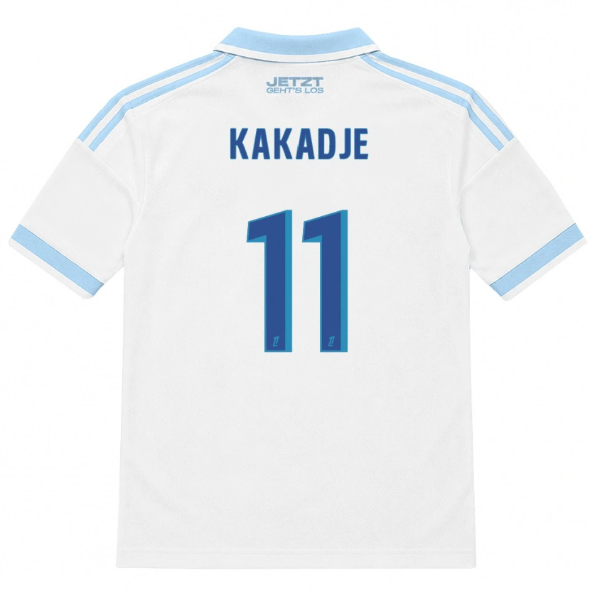 Danxen Mulher Camisola Dan-Marcel Kakadje #11 Azul Céu Claro Branco Vermelho Alternativa 2026/27 Camisa Brasil