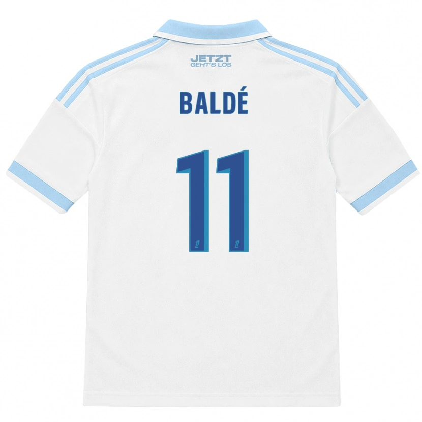 Danxen Mulher Camisola Fatoumata Baldé #11 Azul Céu Claro Branco Vermelho Alternativa 2026/27 Camisa Brasil
