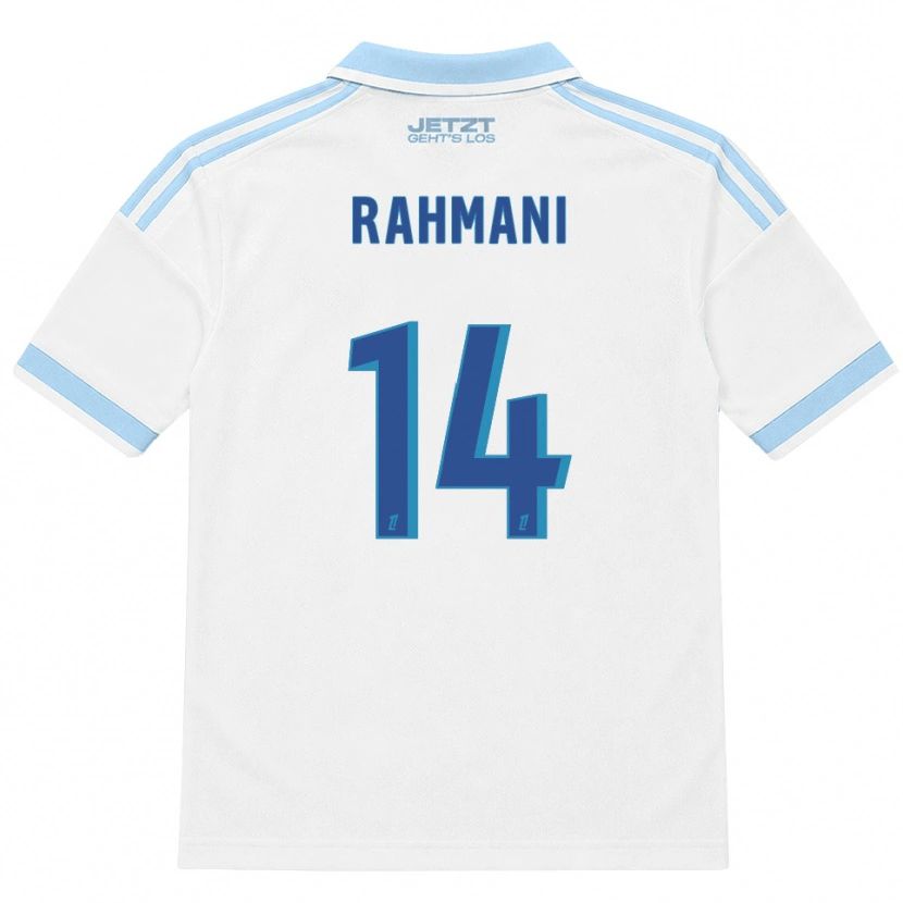 Danxen Mulher Camisola Nessim Rahmani #14 Azul Céu Claro Branco Vermelho Alternativa 2026/27 Camisa Brasil