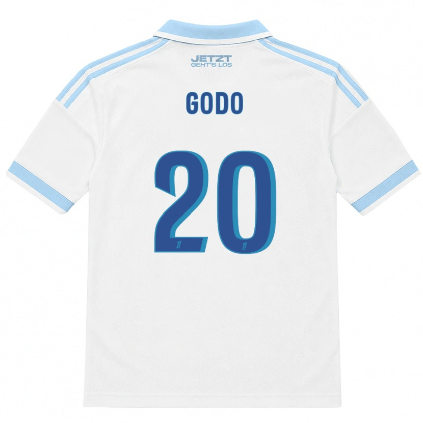 Danxen Mulher Camisola Martial Godo #20 Azul Céu Claro Branco Vermelho Alternativa 2026/27 Camisa Brasil