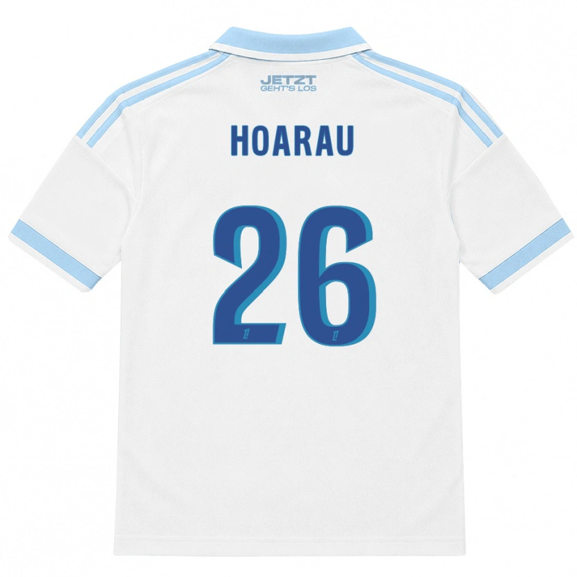 Danxen Mulher Camisola Fanny Hoarau #26 Azul Céu Claro Branco Vermelho Alternativa 2026/27 Camisa Brasil