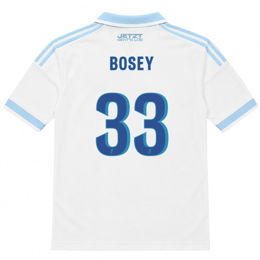 Danxen Mulher Camisola Jean-Baptiste Bosey #33 Azul Céu Claro Branco Vermelho Alternativa 2026/27 Camisa Brasil