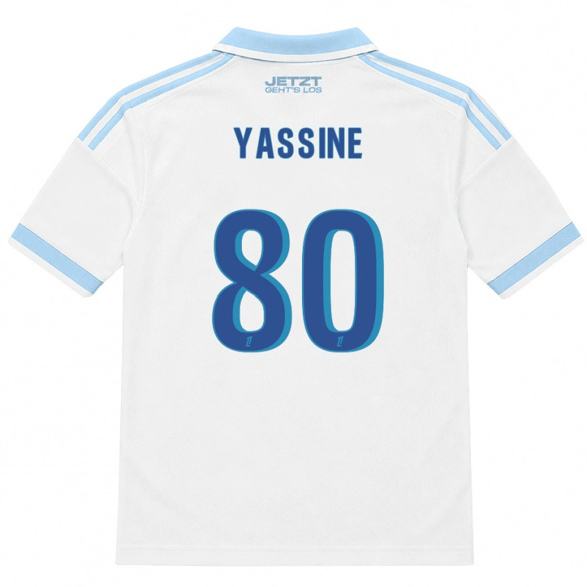 Danxen Mulher Camisola Gessime Yassine #80 Azul Céu Claro Branco Vermelho Alternativa 2026/27 Camisa Brasil