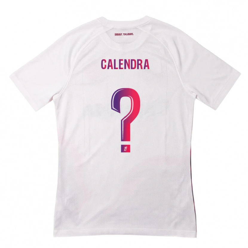 Danxen Mulher Camisola Lorenzo Calendra #0 Branco Rosa Roxo Alternativa 2026/27 Camisa Brasil