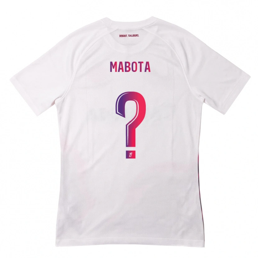 Danxen Mulher Camisola Benjamin Mabota #0 Branco Rosa Roxo Alternativa 2026/27 Camisa Brasil