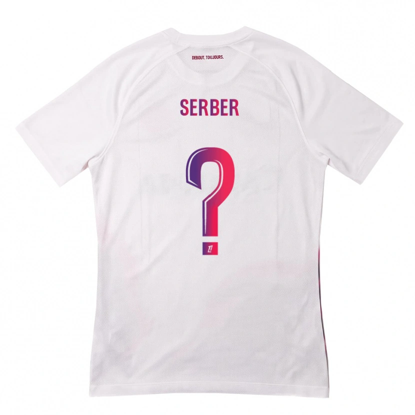 Danxen Mulher Camisola Kléri Serber #0 Branco Rosa Roxo Alternativa 2026/27 Camisa Brasil