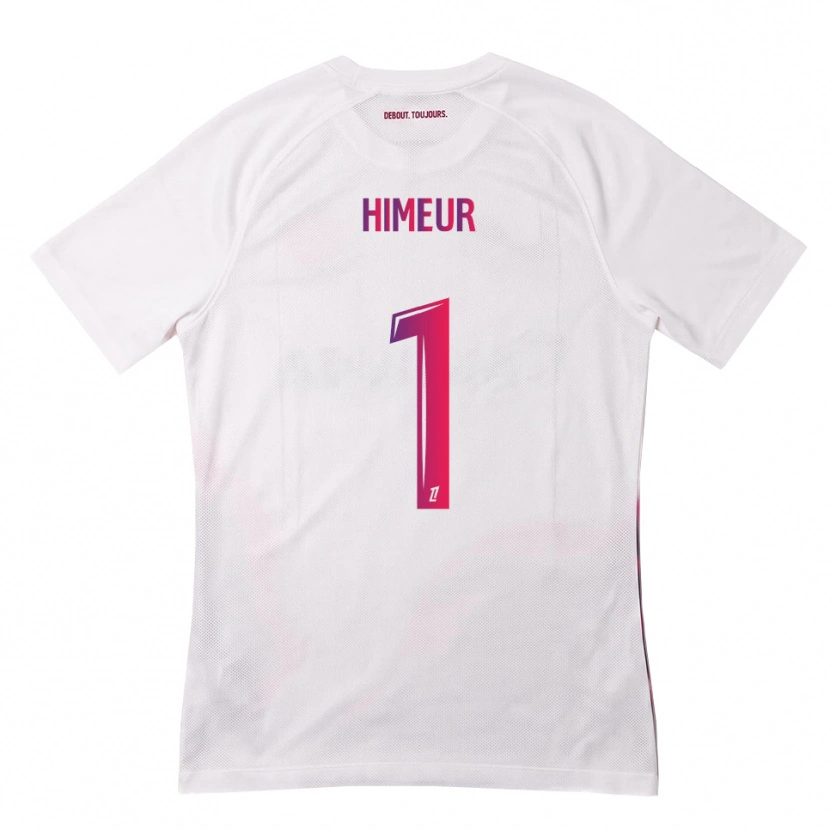 Danxen Mulher Camisola Thomas Himeur #1 Branco Rosa Roxo Alternativa 2026/27 Camisa Brasil
