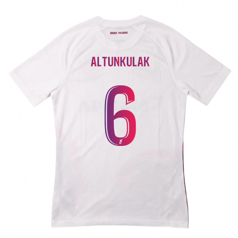 Danxen Mulher Camisola Selen Altunkulak #6 Branco Rosa Roxo Alternativa 2026/27 Camisa Brasil