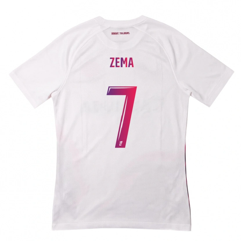 Danxen Mulher Camisola Darris Zema #7 Branco Rosa Roxo Alternativa 2026/27 Camisa Brasil