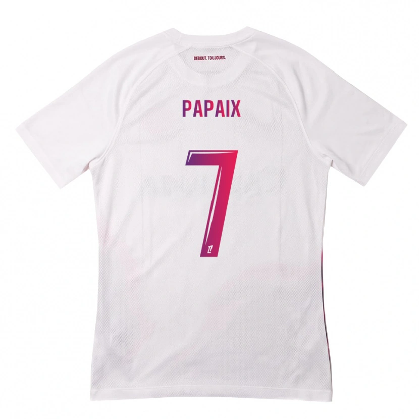 Danxen Mulher Camisola Marie Papaix #7 Branco Rosa Roxo Alternativa 2026/27 Camisa Brasil