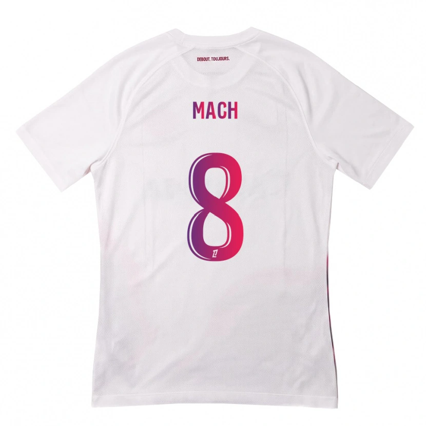 Danxen Mulher Camisola Mattéo Mach #8 Branco Rosa Roxo Alternativa 2026/27 Camisa Brasil