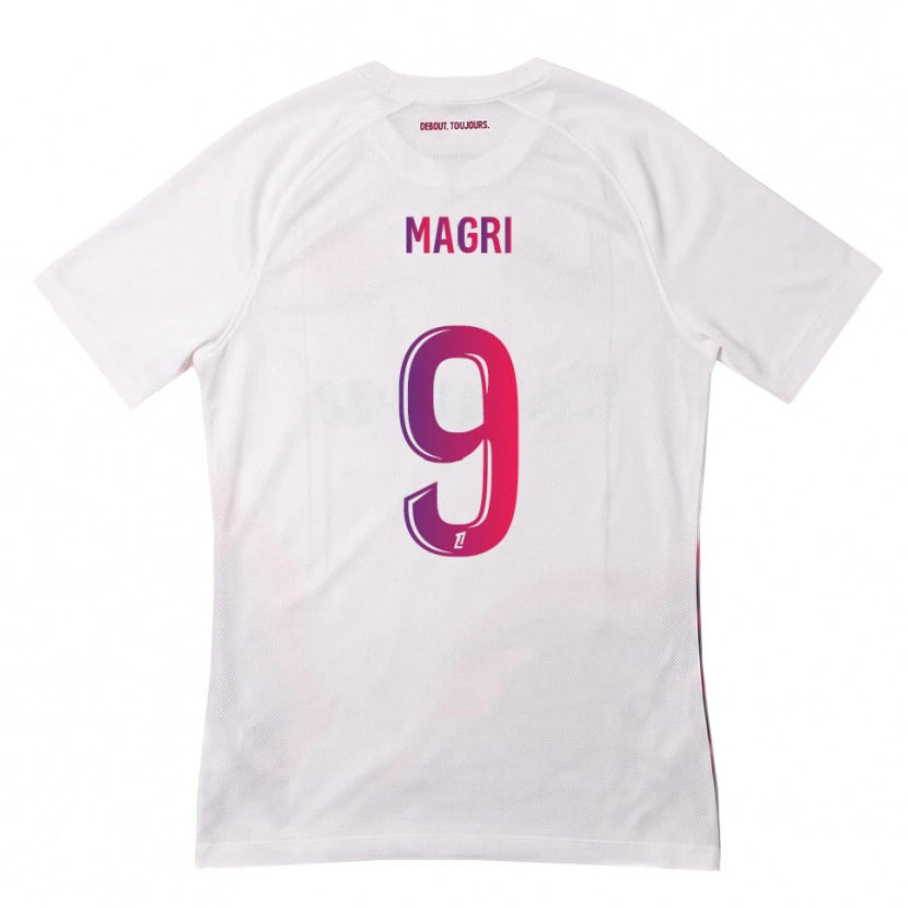 Danxen Mulher Camisola Frank Magri #9 Branco Rosa Roxo Alternativa 2026/27 Camisa Brasil