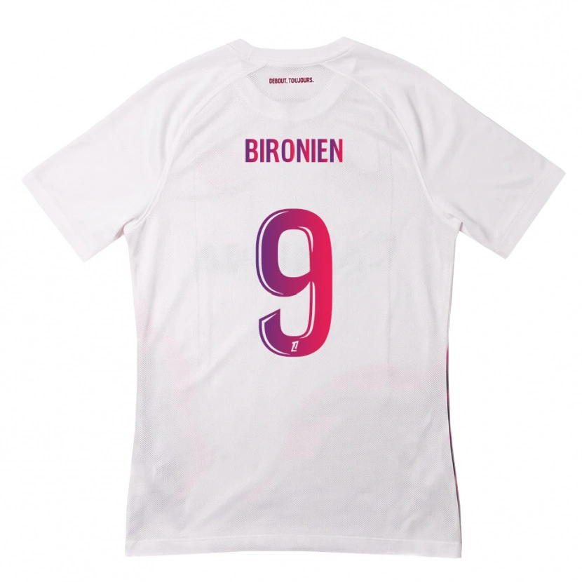 Danxen Mulher Camisola Mymithye Bironien #9 Branco Rosa Roxo Alternativa 2026/27 Camisa Brasil