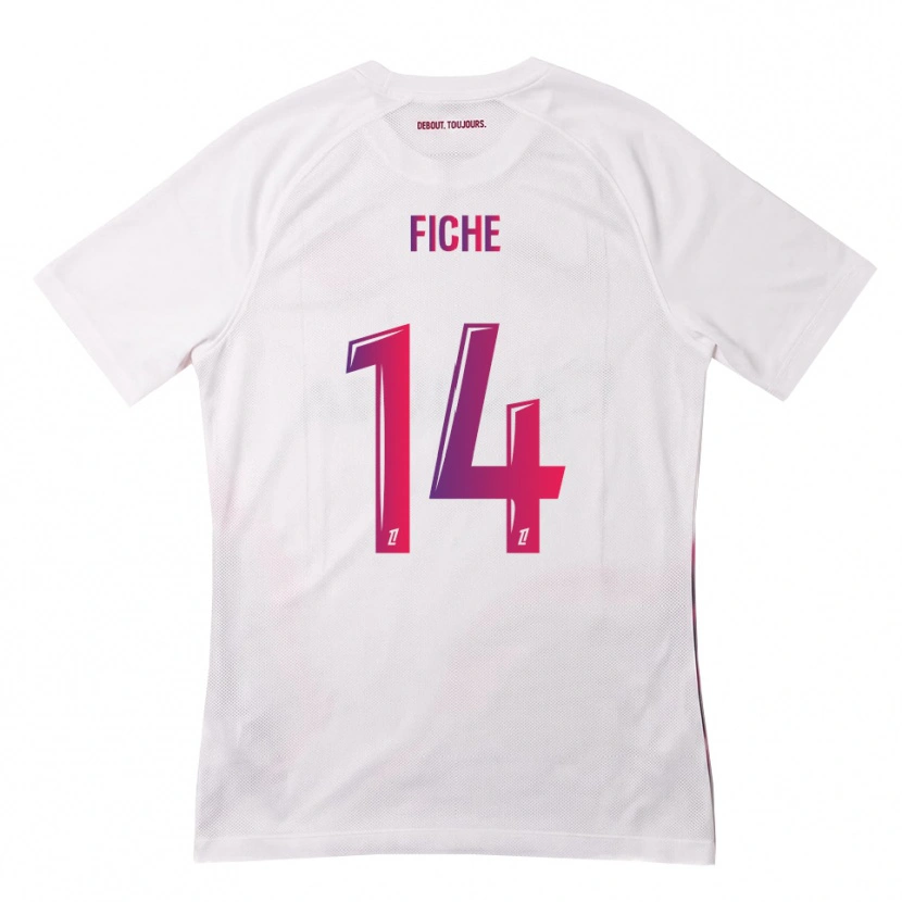 Danxen Mulher Camisola Anis Fiche #14 Branco Rosa Roxo Alternativa 2026/27 Camisa Brasil