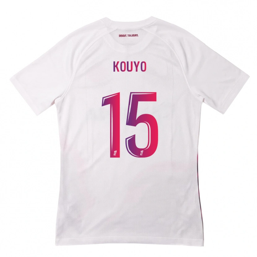 Danxen Mulher Camisola Dan Kouyo #15 Branco Rosa Roxo Alternativa 2026/27 Camisa Brasil