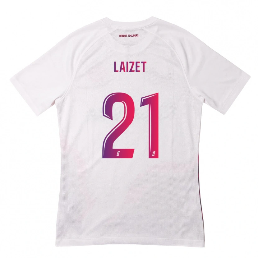 Danxen Mulher Camisola Emma Laizet #21 Branco Rosa Roxo Alternativa 2026/27 Camisa Brasil