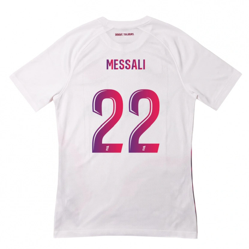Danxen Mulher Camisola Rafik Messali #22 Branco Rosa Roxo Alternativa 2026/27 Camisa Brasil