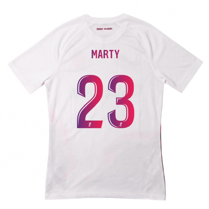 Danxen Mulher Camisola Chloé Marty #23 Branco Rosa Roxo Alternativa 2026/27 Camisa Brasil