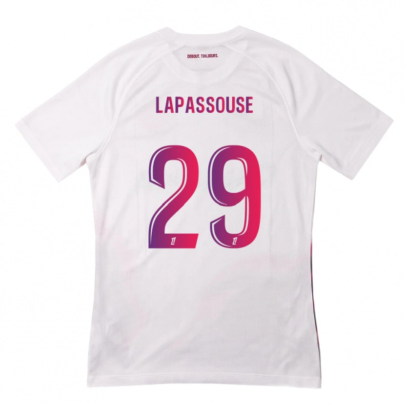 Danxen Mulher Camisola Louna Lapassouse #29 Branco Rosa Roxo Alternativa 2026/27 Camisa Brasil