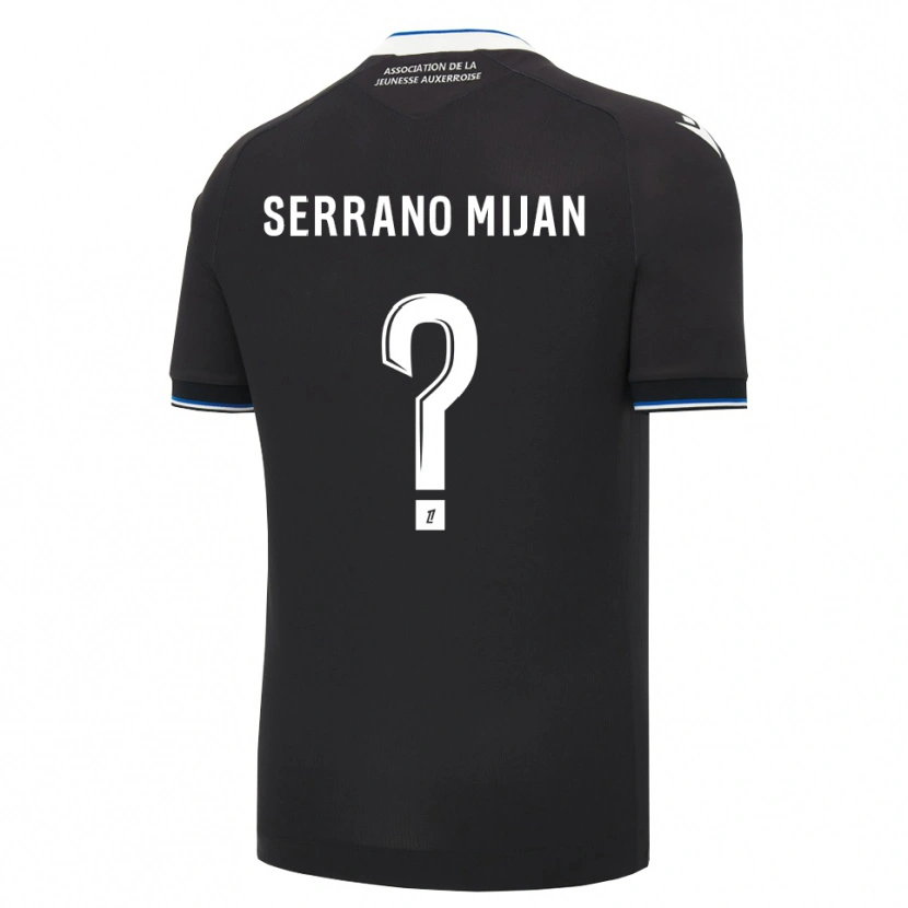 Danxen Mulher Camisola Joye Serrano Mijan #0 Preto Azul Branco Alternativa 2026/27 Camisa Brasil