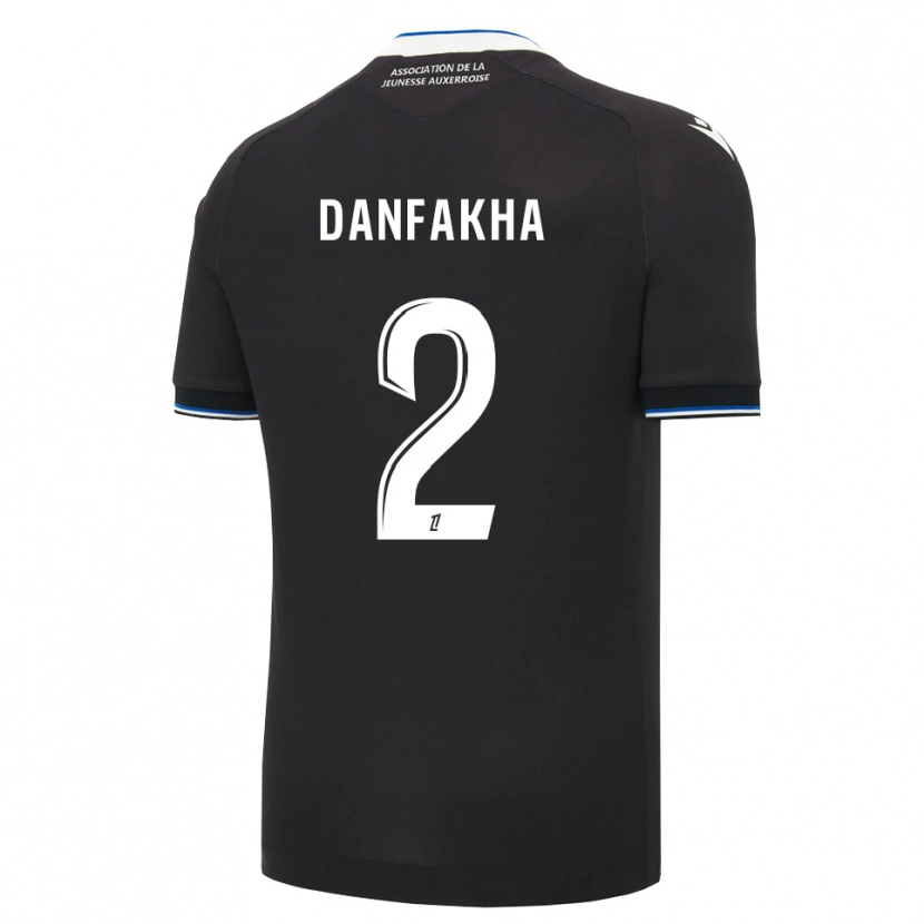 Danxen Mulher Camisola Salimou Danfakha #2 Preto Azul Branco Alternativa 2026/27 Camisa Brasil