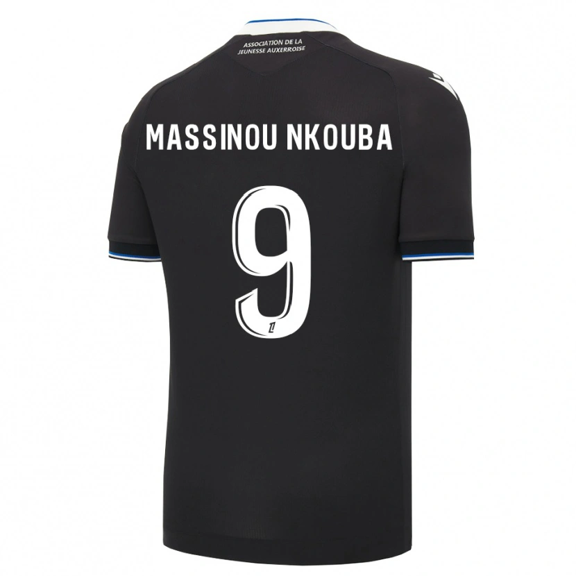 Danxen Mulher Camisola Pierre Massinou Nkouba #9 Preto Azul Branco Alternativa 2026/27 Camisa Brasil
