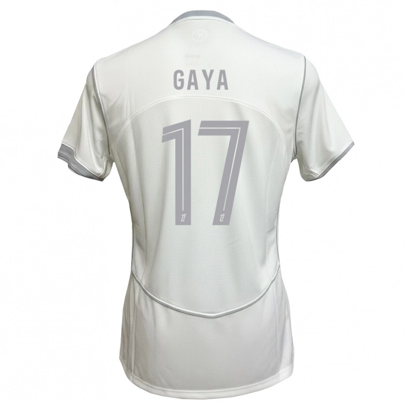 Danxen Mulher Camisola Yacine Gaya #17 Cinza Branco Alternativa 2026/27 Camisa Brasil