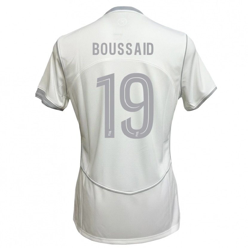 Danxen Mulher Camisola Willsem Boussaid #19 Cinza Branco Alternativa 2026/27 Camisa Brasil