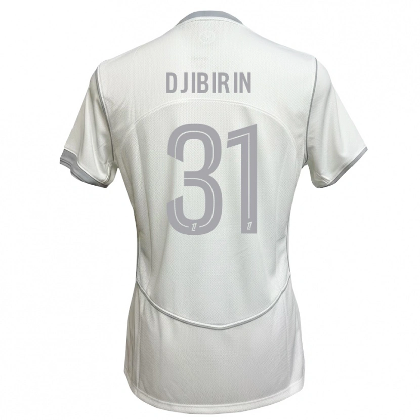 Danxen Mulher Camisola Harouna Djibirin #31 Cinza Branco Alternativa 2026/27 Camisa Brasil