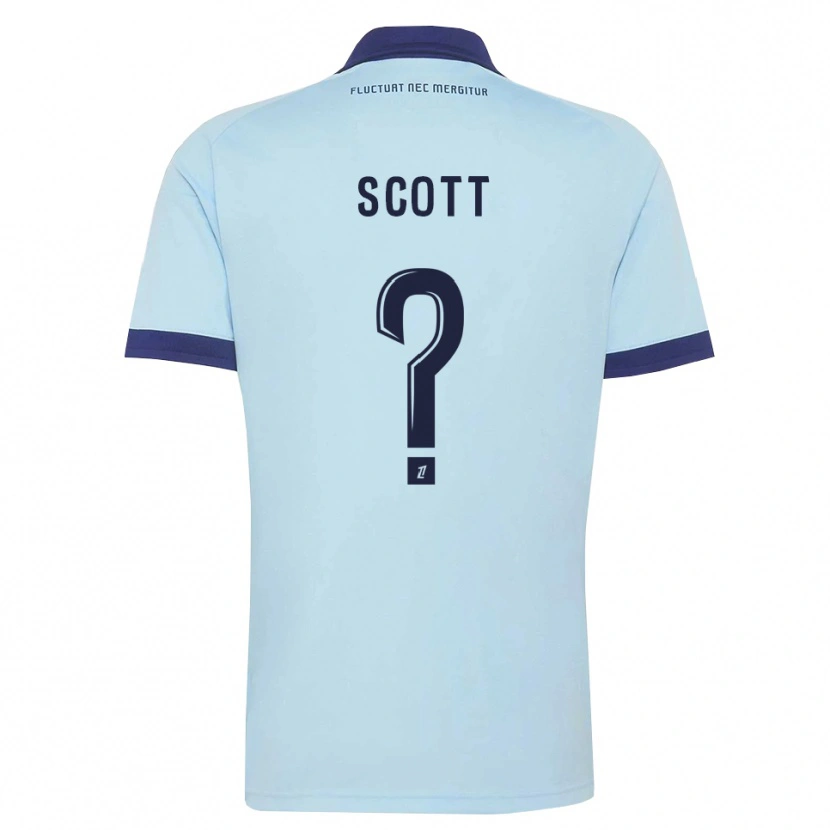 Danxen Mulher Camisola Sheika Scott #0 Azul Centáurea Preto Alternativa 2026/27 Camisa Brasil