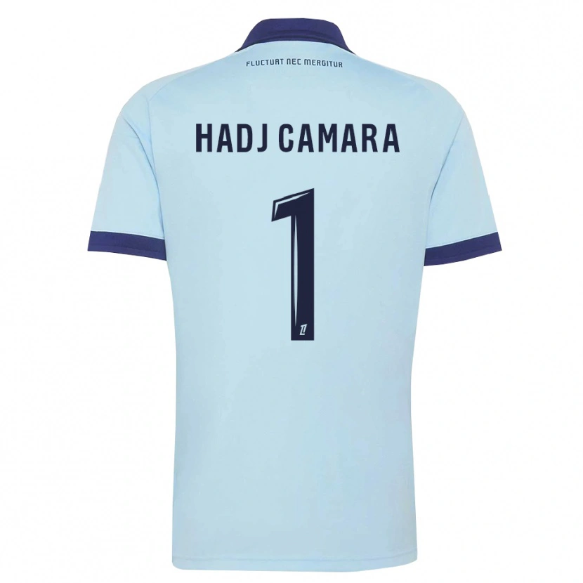 Danxen Mulher Camisola El Hadj Camara #1 Azul Centáurea Preto Alternativa 2026/27 Camisa Brasil