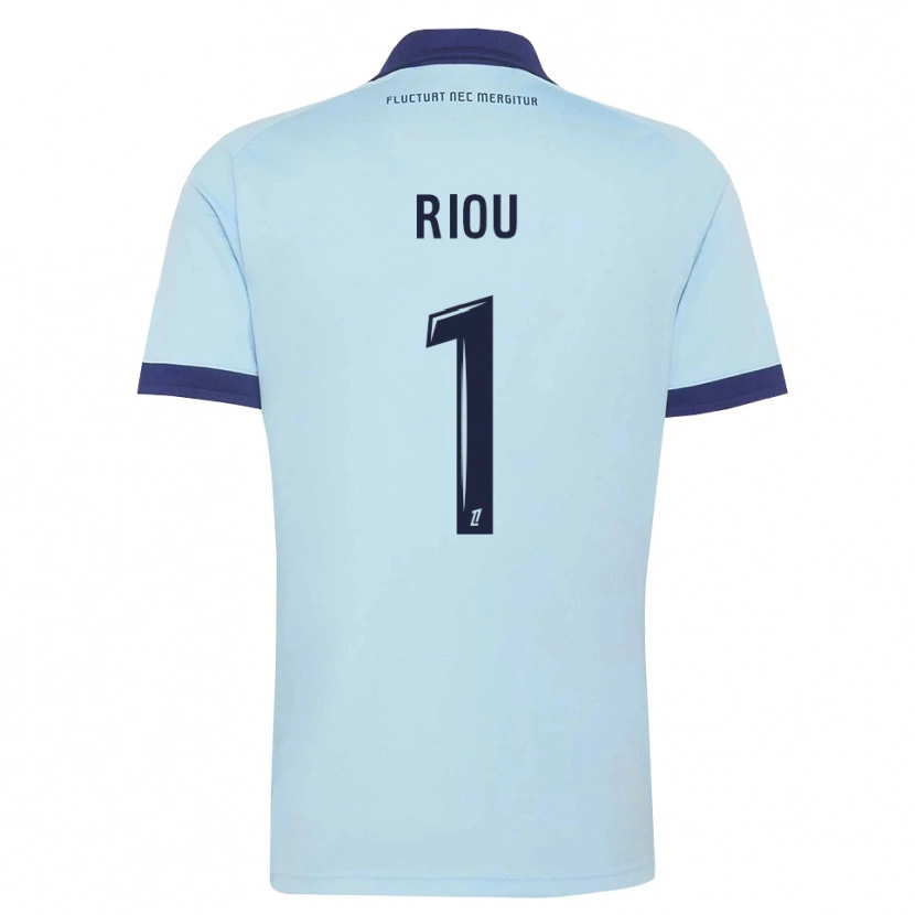 Danxen Mulher Camisola Remy Riou #1 Azul Centáurea Preto Alternativa 2026/27 Camisa Brasil