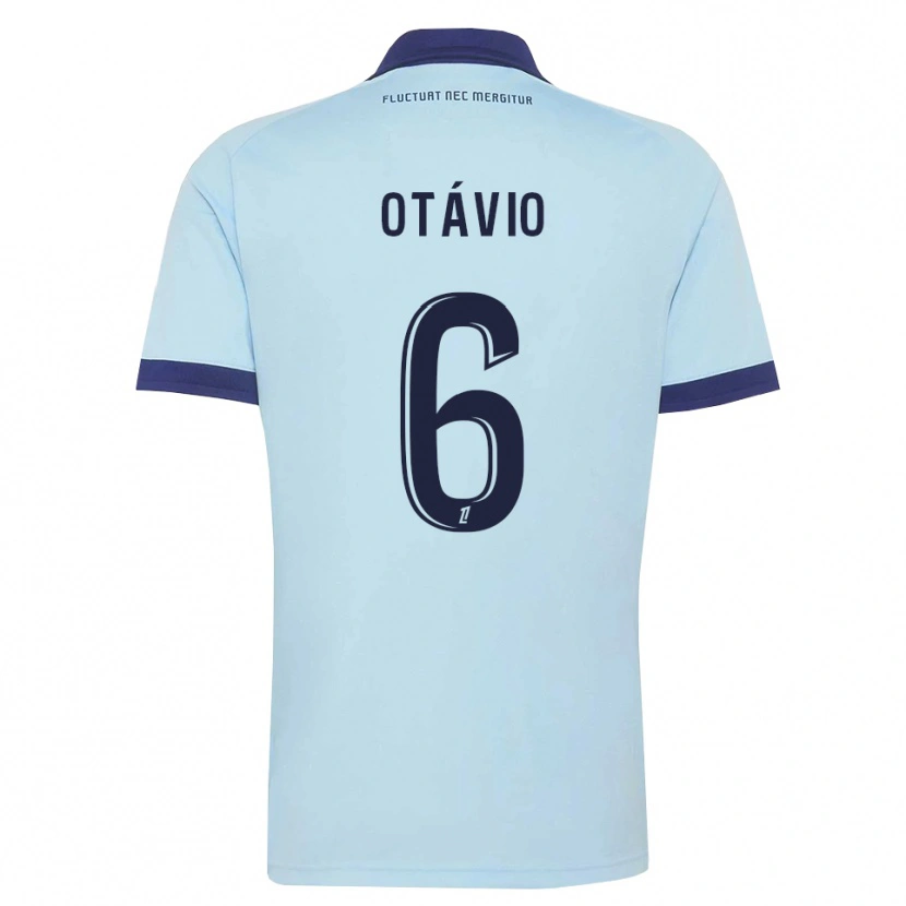 Danxen Mulher Camisola Otávio Ataíde Da Silva #6 Azul Centáurea Preto Alternativa 2026/27 Camisa Brasil