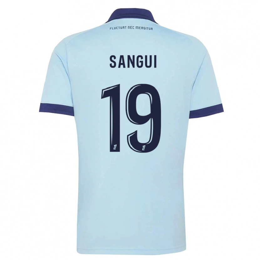 Danxen Mulher Camisola Nhoa Sangui #19 Azul Centáurea Preto Alternativa 2026/27 Camisa Brasil